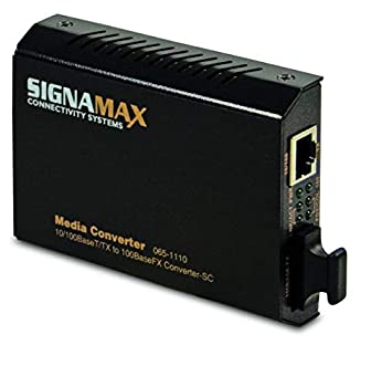 【中古】【インポート品・未当てはめる】Signamax 065-1110 Media converter SC multimode 2 粁 span