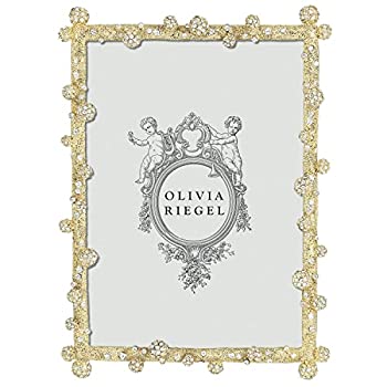 【中古】【輸入品・未使用】Odysseyゴールドオーストリアのクリスタル5?x 7フレームby Olivia Riegel???5?x 7