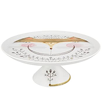 【中古】【インポート品・未当て嵌める】Vista Alegre Porcelain Tea with Alice Large Footed西洋菓子一皿 L 21116997