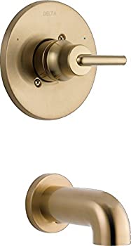 【中古】【輸入品・未使用】Delta Faucet T14159-CZ Trinsic Tub Only Trim (Rough Sold Separately)%ｶﾝﾏ% Champagne Bronze by DELTA FAUCET