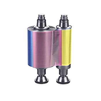 【中古】【輸入品・未使用】5?x r3011?Evolis YMCKOカラープリンタリボン???200?Prints