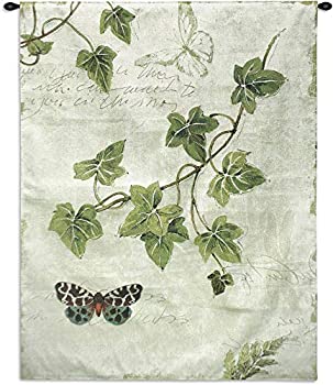 【中古】【輸入品・未使用】Fine Art Tapestries 7090-WH Ivies & Ferns II Wall Tapestry｜スカイマーケットプラス 50,753円