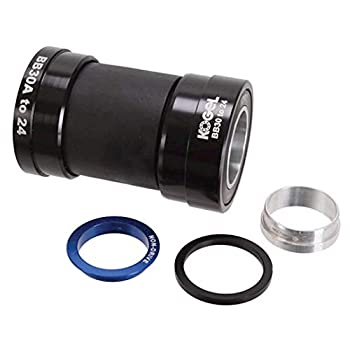【中古】【インポート品・未当て嵌める】Kogel Bearings BB30-24粍 (読み込む) アロイ下つ方鉤括弧 - 黒いこと