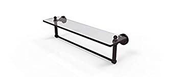 【中古】【インポート品・未当て嵌める】Allied Brass DT-1結核症/22-ABZ Glass Shelf with Towel Bar%ｶﾝﾏ% 22-Inch x 5-Inch by Allied Brass キッチン用品・食器・調理器具-その他