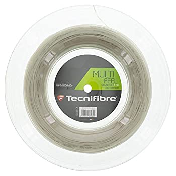【中古】【インポート品・未当て嵌める】テクニファイバー(Tecnifibre) 硬式庭球 より糸 マルチフィール 1.25粍 (渦状文200m) TFR920 自然的