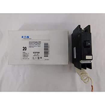 【中古】【輸入品・未使用】Eaton qcgf1020?20?A、1p、120?/ 240?V、タイプQC、10?kAIC、地面障害CB