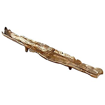 【中古】【インポート品・未当てはめる】シアン絵図面Large Pick Up Sticks御盆Pick Up Sticks 31.75inWide軽銀TR、 L ゴールド 08156