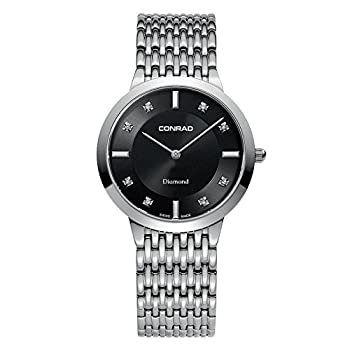 【楽天市場】【中古】【輸入品・未使用】Conrad 35?mmメンズSwiss Made Diamond Watch withサファイアガラス ...