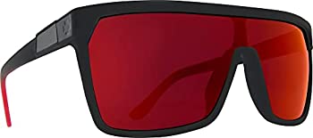 【中古】【輸入品・未使用】Spy Men's Flynn 670323803673 Matte Black Shield Sunglasses
