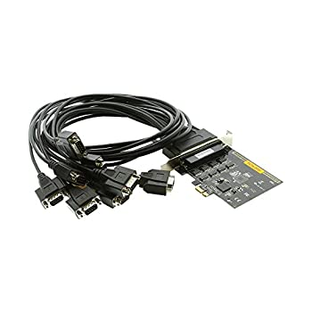 【中古】【輸入品・未使用】Coolgear 8ポート RS-232 PCI Express シリアルボード Vista/XP オックスフォードチップ