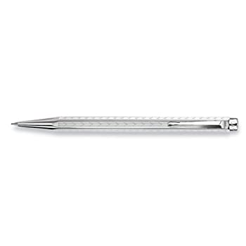 【中古】【インポート品・未当て嵌める】Caran d \u0027ache Ecridor ChevronパラジウムMechanical Pencil