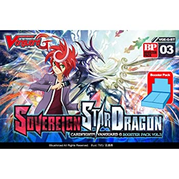 【中古】【輸入品・未使用】Cardfight Vanguard VG-G-BT03 G3 Sovereign Star Dragon 56,821円