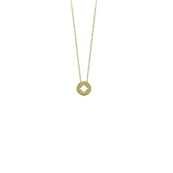 【中古】【輸入品・未使用】スターペンダント 14Kt ゴールドスターネックレス 18インチ｜スカイマーケットプラス