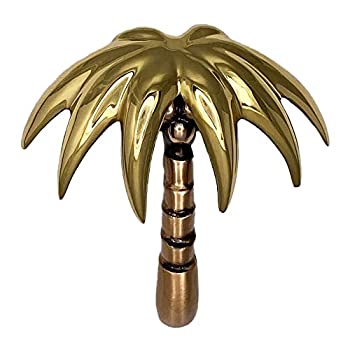 【中古】【インポート品・未当てはめる】椰子科の木 部屋の入り口ラッパー - 金管楽器(割り増し金大きさ)