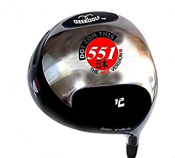 【中古】【輸入品・未使用】非適合ギーク ゴルフ DCT 551 ジャパン ホットバージョン ブラック ドライバー部品ヘッド - ロフト9または10.5 (10.5｜スカイマーケットプラス