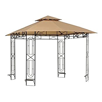 【中古】【インポート品・未当てはめる】Garden Winds Replacement Canopy for Gardenscape Gazebo 141［並行輸入］