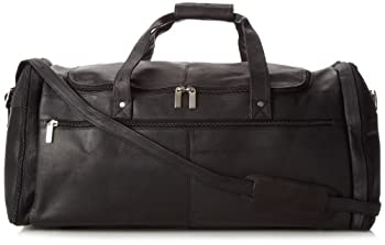 【中古】【輸入品・未使用】デビッド・キング＆カンパニー305BエクストララージマルチポケットDuffel-ブラック