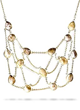 【中古】【輸入品・未使用】イエローゴールドメッキスターリングシルバーGlam Necklace%カンマ% 16?%ダブルクォーテ% + 2?%ダブルクォーテ%拡張子|スカイマーケットプラス