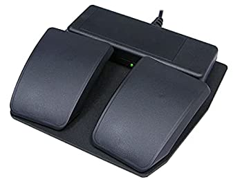 【中古】【輸入品・未使用】KINESIS FS22AJ-JSB デュアルアクションフットスイッチ 入力ジャック付き