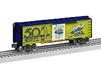 【中古】【輸入品・未使用】Lionel ホットホイール 50周年記念 グリーンボックスカー ライム ブルー、ティール、ホワイト、イエロー、Oゲージ。