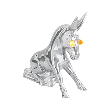 【中古】【輸入品・未使用】Grand一般48160クロムNovelty Donkeyフードオーナメントwith Illuminated Eyes