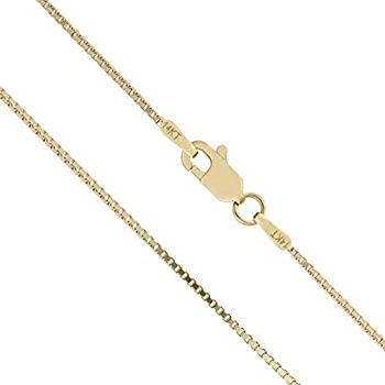 【中古】【輸入品・未使用】Honolulu Jewelry Company 14Kソリッドイエローゴールドボックスチェーンネックレス%ｶﾝﾏ% 金属%ｶﾝﾏ%
