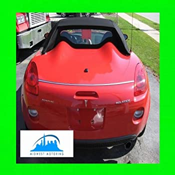 【中古】【輸入品・未使用】312 Motoring 2006-2009 ポンティアック ソルスティス プリカット クローム トランク テールゲートトリム モールディング 2007 2008 06 07 08 09