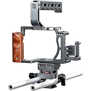【中古】【輸入品・未使用】VidPro CA-S7R アルミニウムカメラケージリグ Sony A7R、A7RII、A7、A7Sシリーズ用
