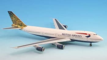 【中古】【輸入品・未使用】British Airways India BOEING 747-200 Aeroplane Miniature Model G-BDXO Diecast 1:200 Part A012-IF742006