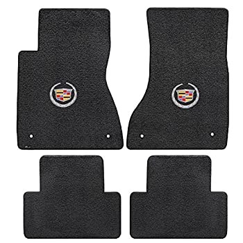 【中古】【輸入品・未使用】2003???2007?Cadillac CTS & CTS - V 4pcブラックUltiMatフロント&リアフロアマット???Crest & Wreathロゴ|スカイマーケットプラス