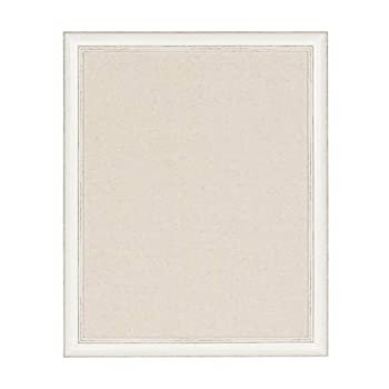 【中古】【輸入品・未使用】designovation Macon Framedリネン生地ピンボード 23x29 ホワイト