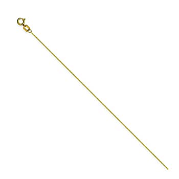【中古】【輸入品・未使用】スネークチェーン%ｶﾝﾏ% 10?Ktゴールド1.0?MM幅チェーン、24インチ長