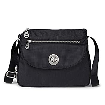 【中古】【インポート品・未当て嵌める】Baggallini International カレー クロスボディバッグ US 大きさ: One Size 色つや: 黒いこと