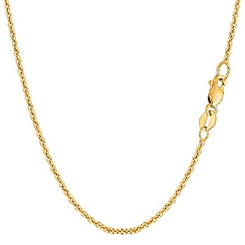 【中古】【インポート品・未当て嵌める】14k Yellow Gold Forsantina Chain Necklace%ｶﾝﾏ% 1.9粍%ｶﾝﾏ% 20%ﾀﾞﾌﾞﾙｸｫｰﾃ%
