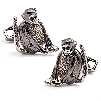 【中古】【輸入品・未使用】Tateossian Mechanical Monkey Cufflinks