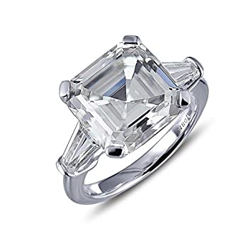 【中古】【輸入品・未使用】Lafonnクラシックキュービックジルコニアリング( 6.4?Cttw )