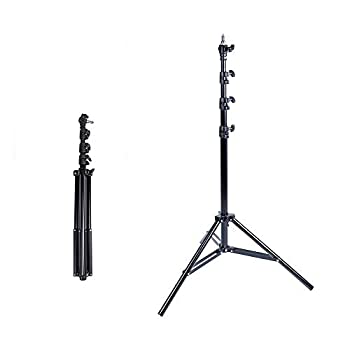 【中古】【インポート品・未当て嵌める】Came-TV 2.4m (7.8フート) 最大限度やり方エアクッションライトスタンド