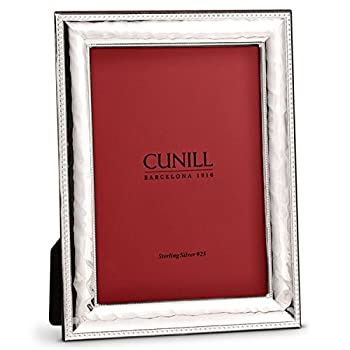 【中古】【輸入品・未使用】Cunill ビーズ&ハンマー加工 8x10 スターリングシルバー 写真フレーム｜スカイマーケットプラス