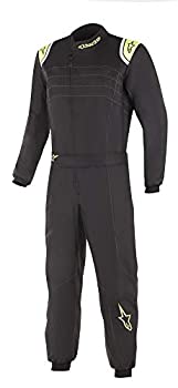 【中古】【輸入品・未使用】alpinestars(アルパインスターズ) KMX-9 V2 S KART SUIT BLACK YELLOW FLUO サイズ:140 3356519-155-140