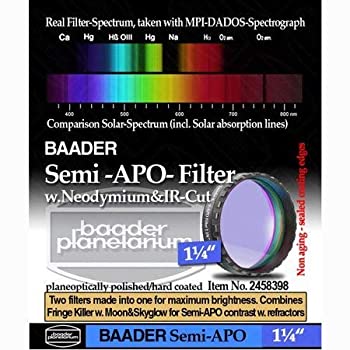 【中古】【輸入品・未使用】Baaderプラネタリウムセミapoフィルタ1.25?" fsapo-1｜スカイマーケットプラス