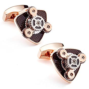 【中古】【輸入品・未使用】Tateossian機械ギアトリオCufflinks