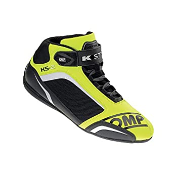 【中古】【輸入品・未使用】OMP ompic and 81205946 KS-2 シューズ ブラック/蛍光イエロー サイズ46