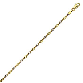【中古】【インポート品・未当て嵌める】Dorica チェーン店 14Kt ゴールド Dorica チェーン店 ロブスターロック付き添い人 長さ18in