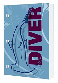 【中古】【輸入品・未使用】Dive Logz ディープクール ダイブログはユニーク、オリジナルアートワーク、UVコーティング、使いやすいログページ 50ページ - ハンマーヘッドシ