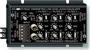 【中古】【インポート品・未当てはめる】Radio Design Labs RDL FP-PEQ3 3周波数帯域 パラメトリック イコライザー - 停留所立ちはだかる - RCA手玉