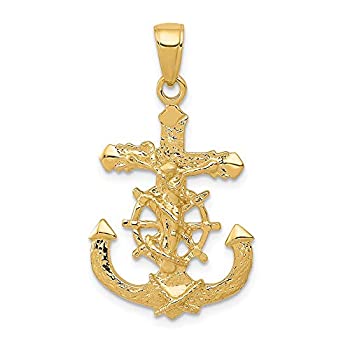 【中古】【インポート品・未当て嵌める】14K 黄色/白いこと/さくら色ゴールド 3色 ケルトはりつけ台シャンデリヤ（31.5 x 17.5粍）