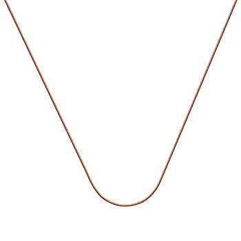 【中古】【輸入品・未使用】スネークチェーン 14Ktゴールドスネークチェーン ロブスターロック付き 長さ18インチ