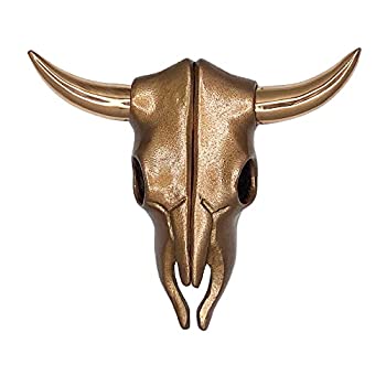 【中古】【輸入品・未使用】マイケル・Healy Designs mh2792?Steer Skullドアノッカー、ブロンズ