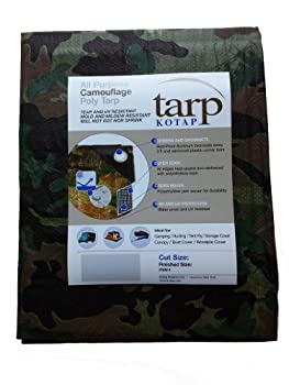 【中古】【輸入品・未使用】Kotap迷彩7-milポリTarp 16 ft. X 20 ft. TCM-1620 1