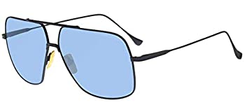【中古】【インポート品・未当て嵌める】黒眼鏡 Dita FLIGHT.005 7805 E-NVY マットネイビー w/暗然たる青碧-黒いこと閃光電球-AR、61粍